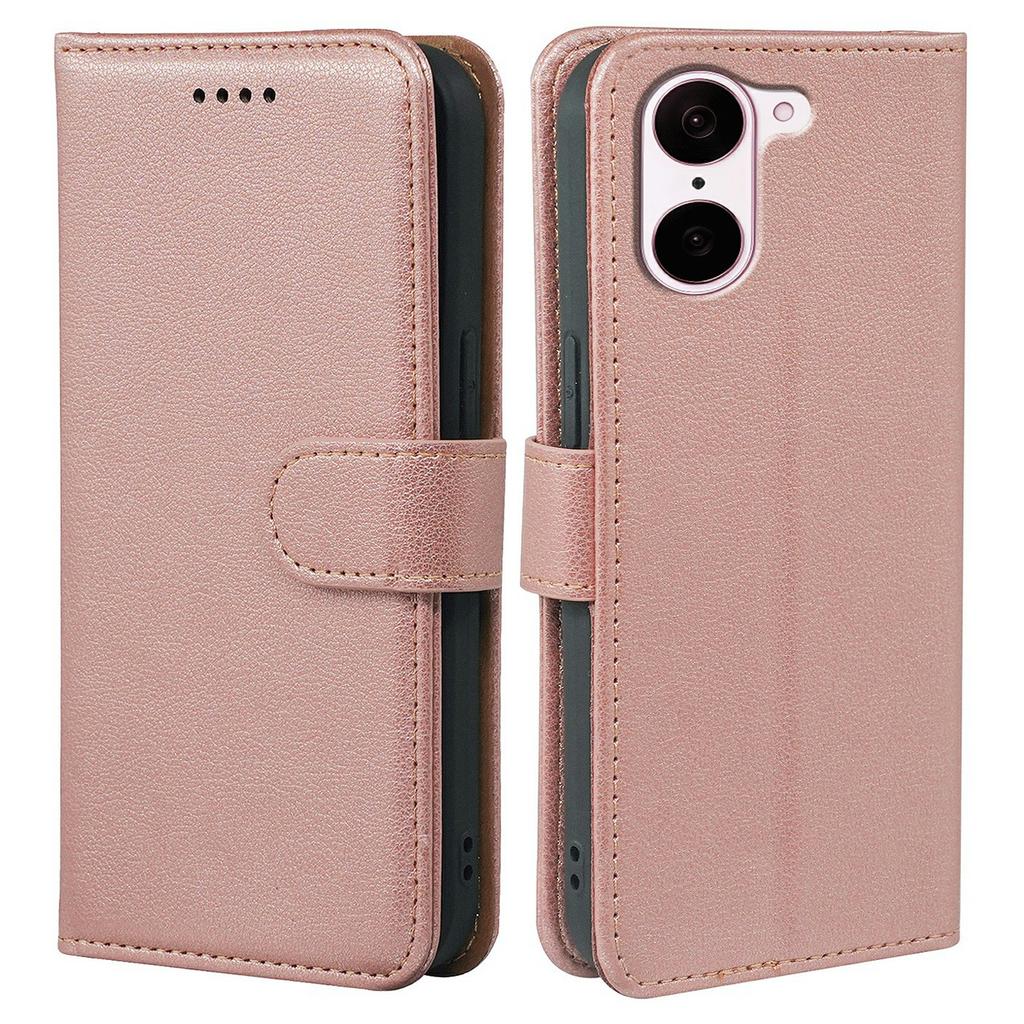 For OnePlus Nord CE5 5G/Ace 5 Racing 5G Case RFID Blocking Wallet Litchi Texture Leather Phone Cover Magnetic Clasp