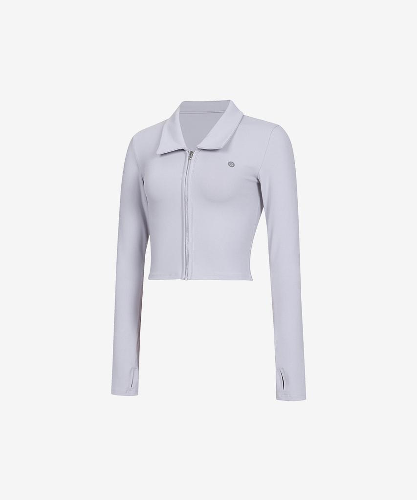 Grande Line L-Flex C Collar Zip-Up Cardigan