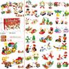 New 24Years Christmas Building Block Toy Blind Box Set Xmas Advent Calendar Bricks DIY Educational Toys Kit Gift For Kids Adults