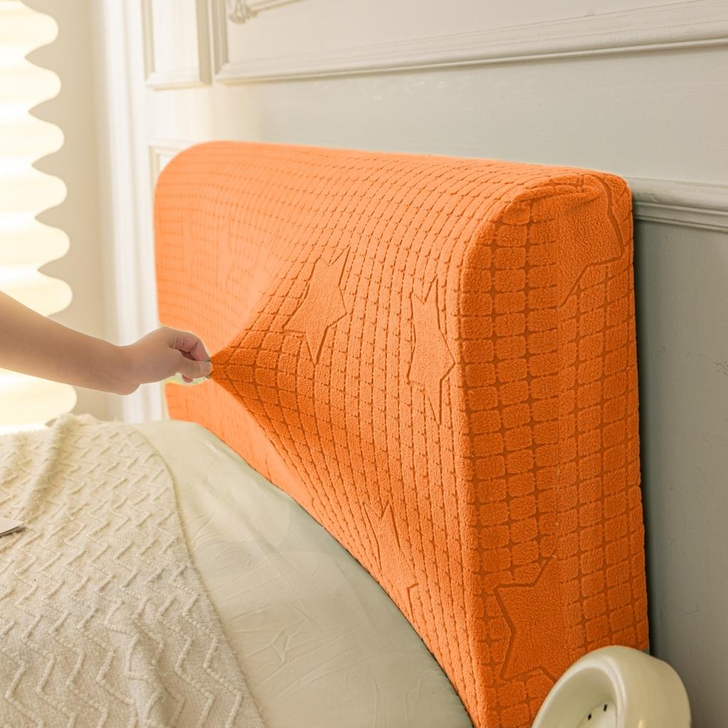 Basic Classic Stretch Fleece Bed Headboard Cover, for All Seasons Furniture Protector