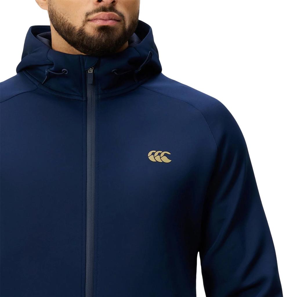 Canterbury Mens Everest Logo Full Zip Hoodie