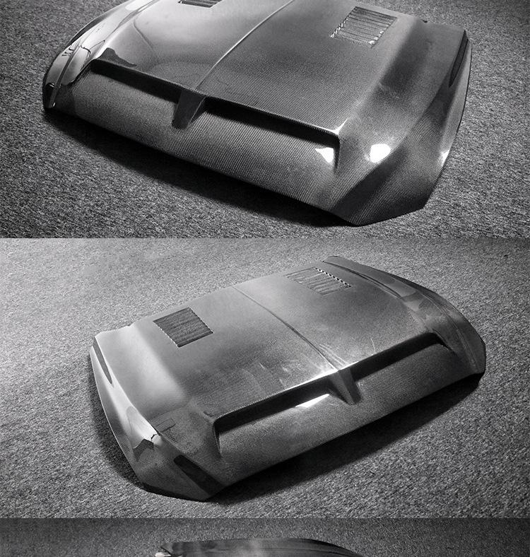 15-17 Ford Mustang Cervini Vented Cooling Hood for Modified Models