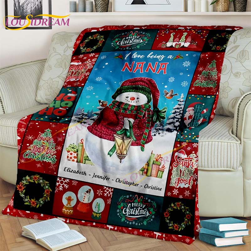 To My /Daughter/son/grandson Blanket From Sister Gift Air Mail Letter Throw Light Weight Blanket Christmas Blanket