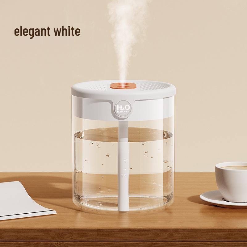 

2L Quiet Air Humidifier for Home, Baby, and Office 2L Large Capacity + Dual Head Spray
