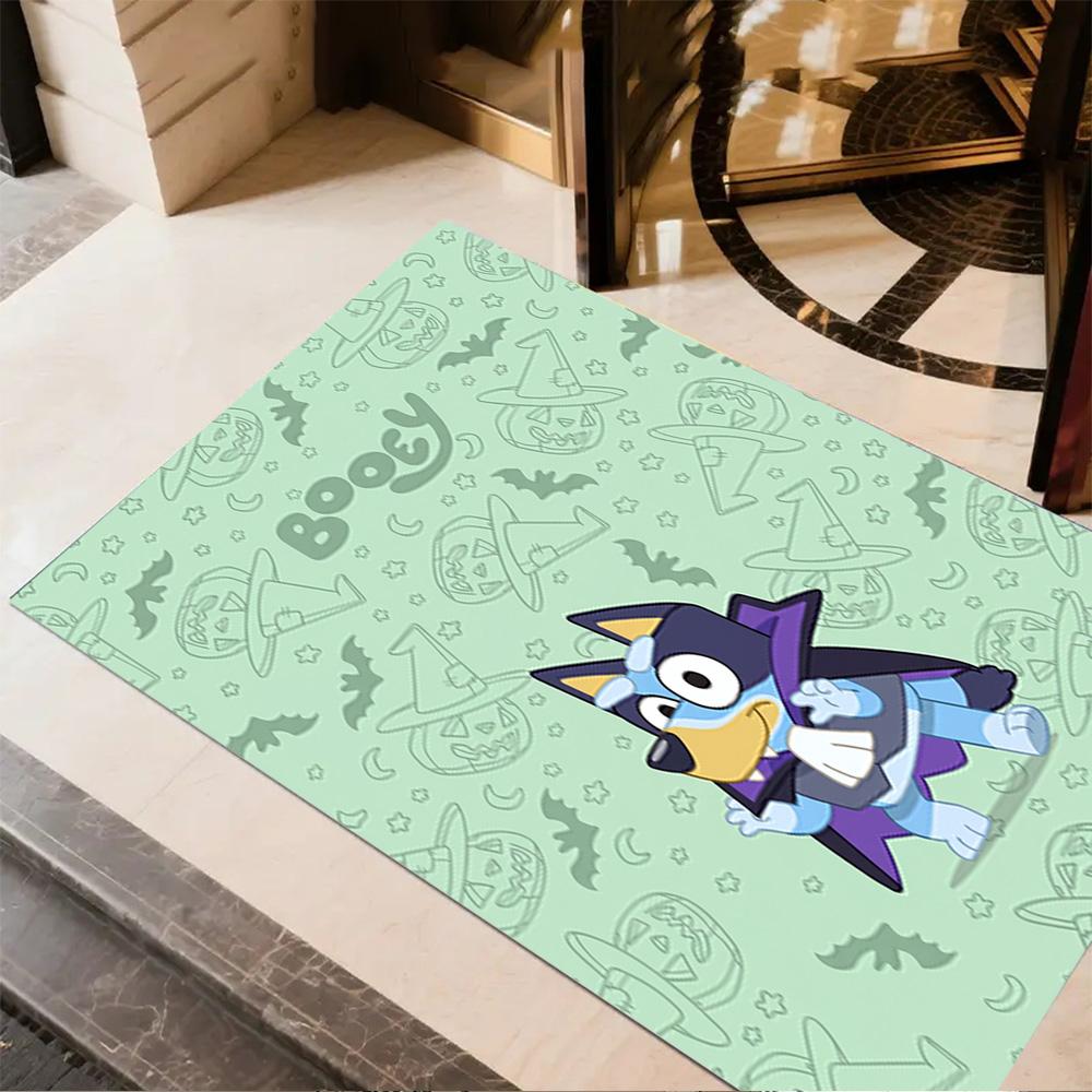 Halloween Party Celebration Floor Mat Suitable for Balcony Game Room Dining Room Playrooms Anti-slip Rug Decorate Offices Birthday/Christmas Gift