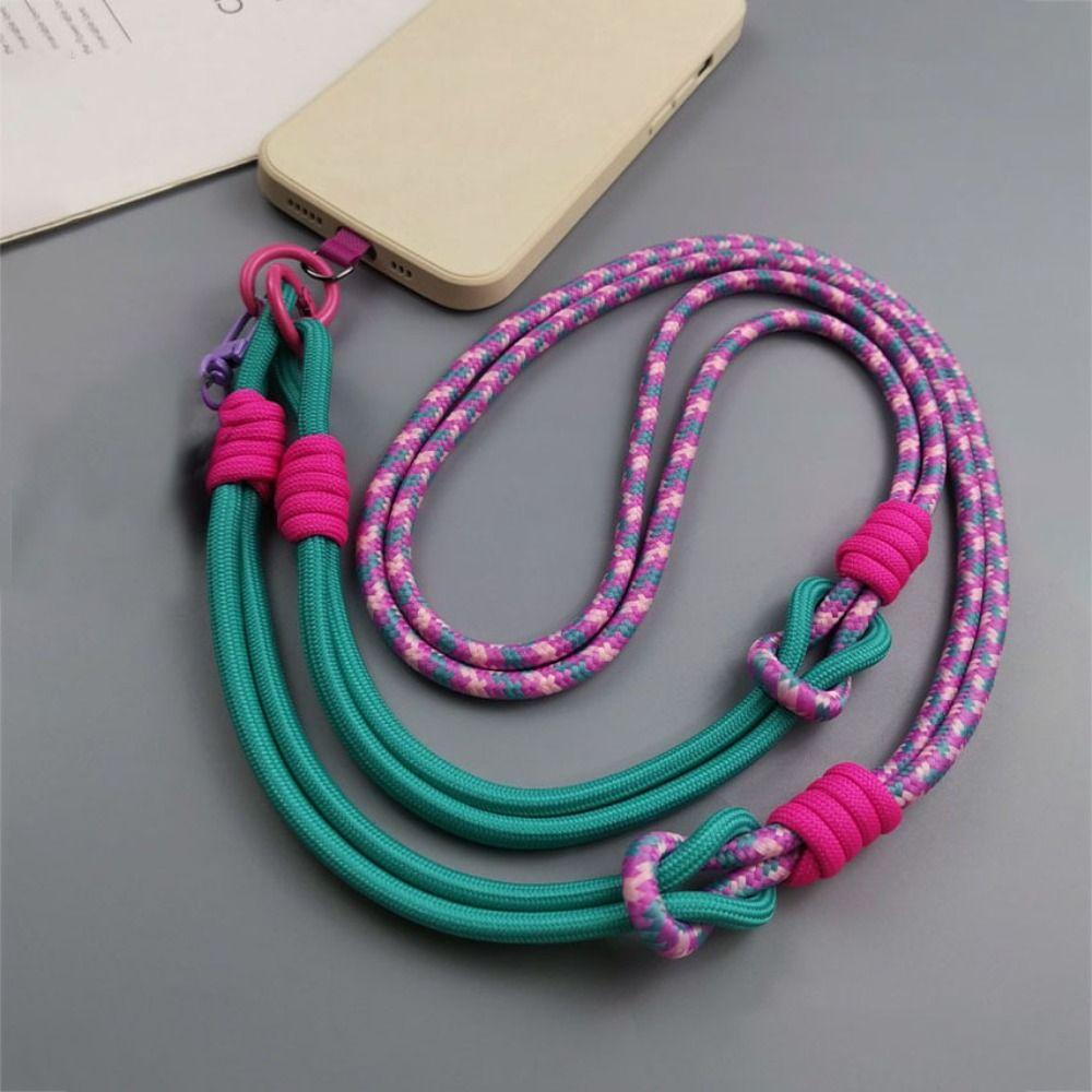Anti Winding Mobile Phone Lanyard Neck Hanging Mobile Phone Rope Chain  Travel Outdoor