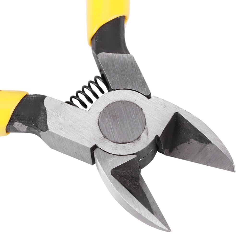 Heat Treatment Jaws Wire Cutter Non-Slip Handle Side Cutter Heavy Duty Diagonal Plier Plastic Wire