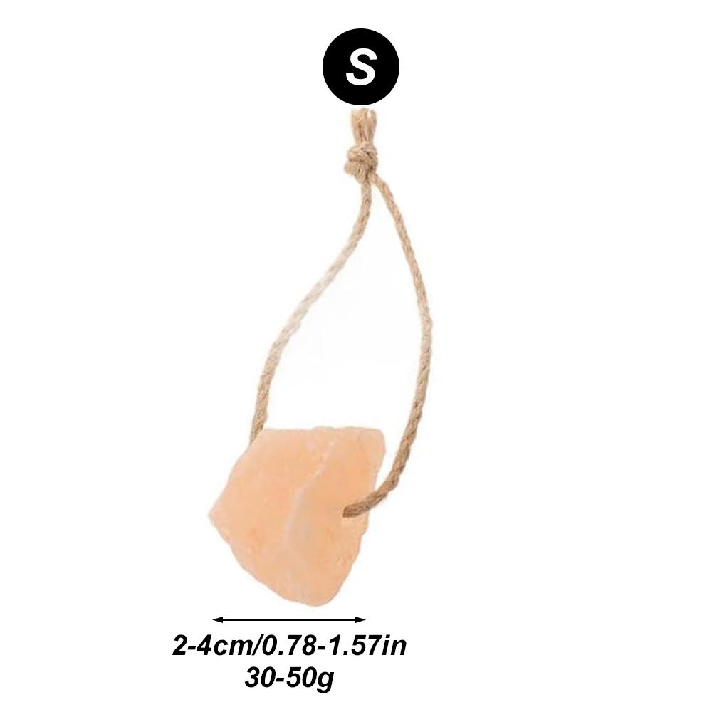 

1PC Random Irregular Natural Mineral Stone Hanging Cage Decor Chew Toy for Small Animal Pets Hamster Rabbit Birds Grinding Teeth