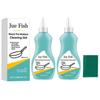 2 Peças Lavar Panelas e Frigideiras Preto Sujeira Aço Inoxidável Limpador Mágico Cozinha Panelas e Frigideiras Manchas de Óleo Remoção Forte de Manchas Gel