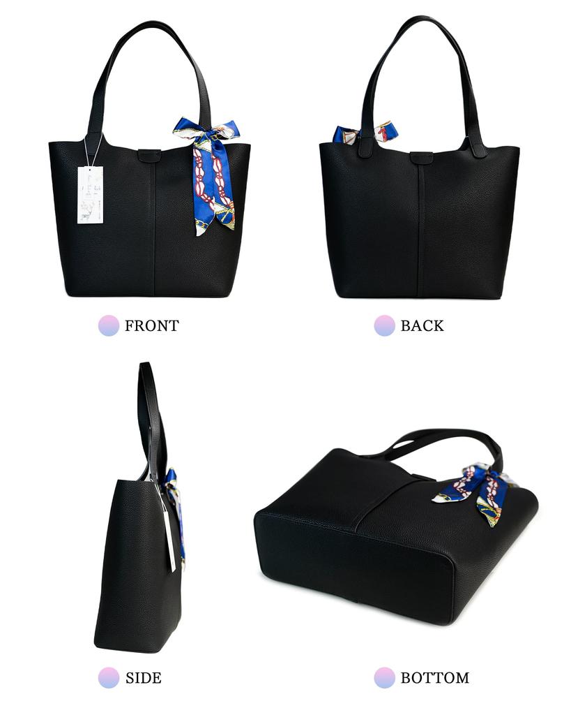 Tote Commuter A4 Shoulder Genuine Ultra Inner Small Item Zipper Stylish Kyoei-Tech Women's Bag, Bag-in-Bag, Bag, Leather, Size, Handbag, Bag, Leather,