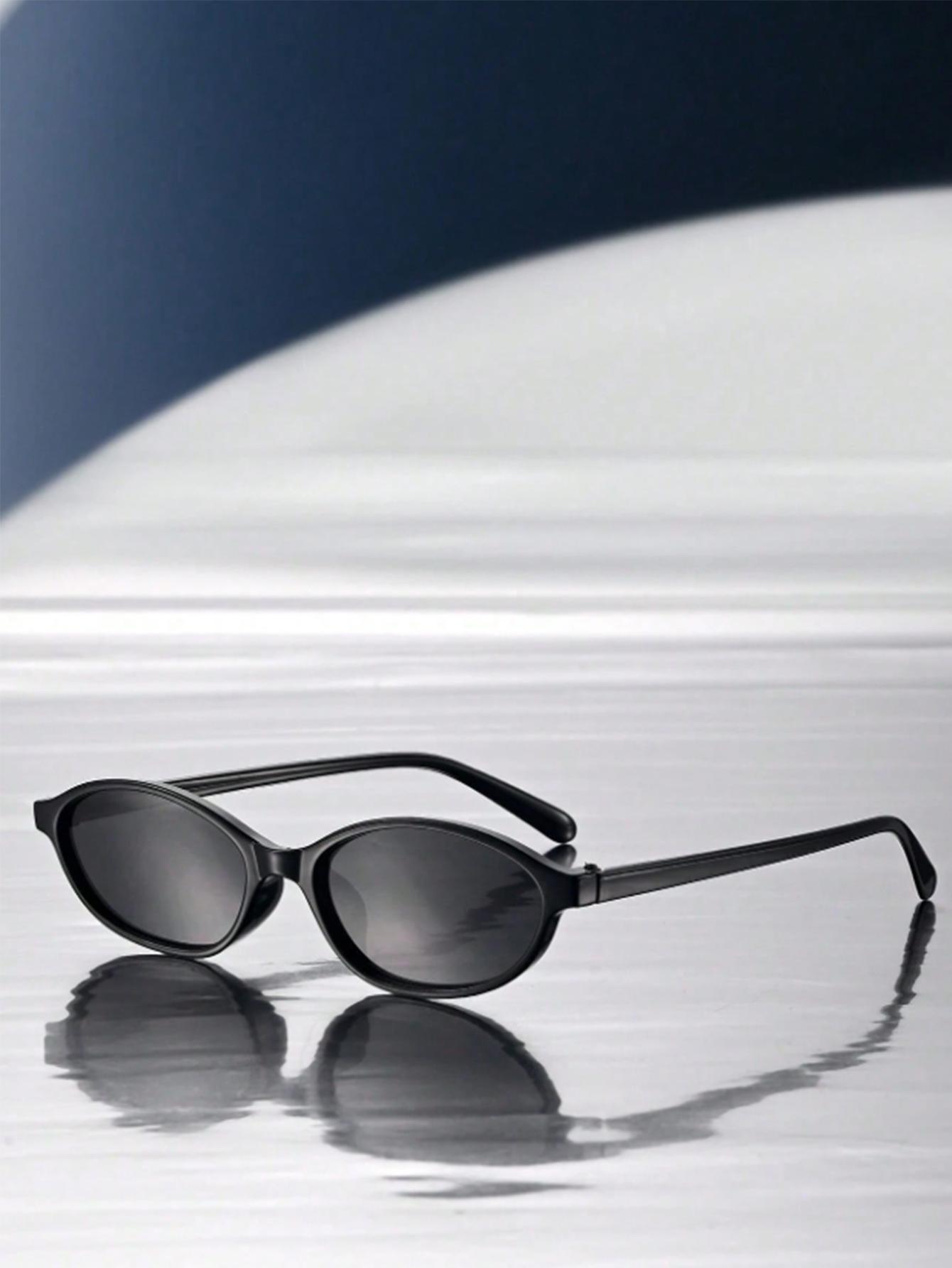 

1Pc Fashionable Men s Sunglasses Simple Casual Oval Small Frame Sunglasses Lightweight and Comfortable to Wear for Daily Wear