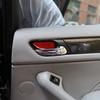 4pcs For BMW 3 Series E46 1998-2005 Car Door Bowl Decoration Stickers Cover Trim Sticker Auto Accessories