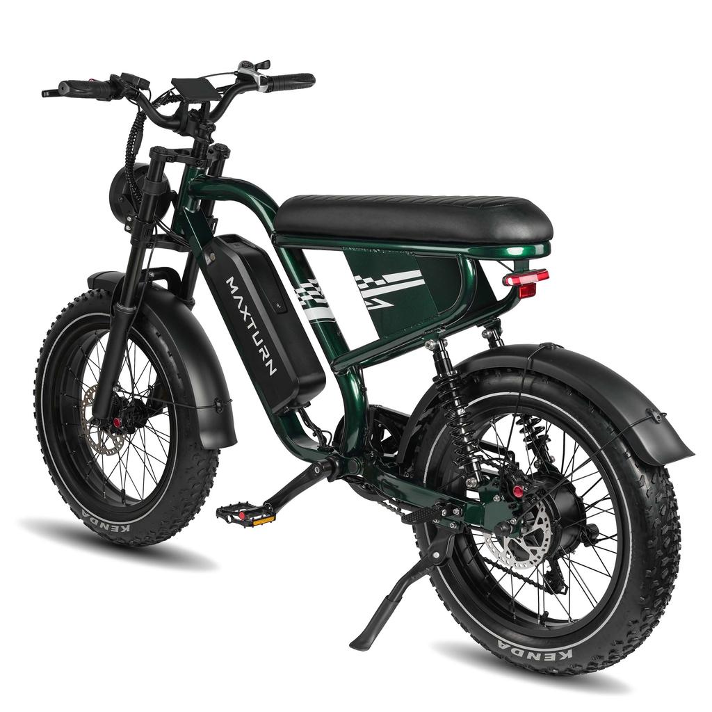 MAXTURN MX10 Elektrisches Mountainbike mit 48V 13,5Ah Akku, Shimano 7-Gang