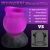 Liquid Silicone Hollow Anal Plug - Open Center Butt Plug for Anal Expansion & Inspection, Manual Anal Dilation Toy for BDSM Adult