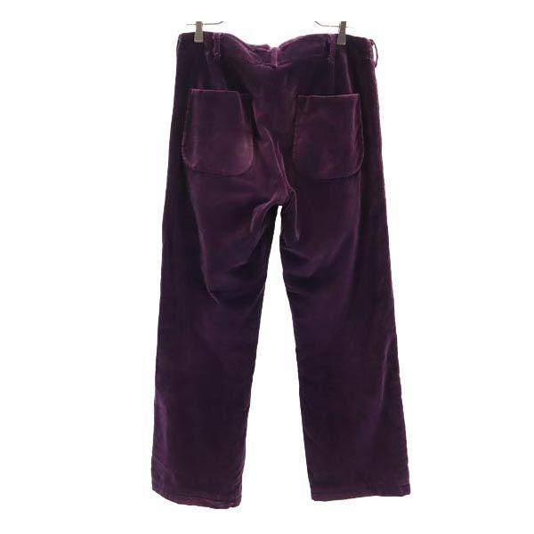 Needles made in Japan velvet Long pants S purple Nepenthes Men's Used