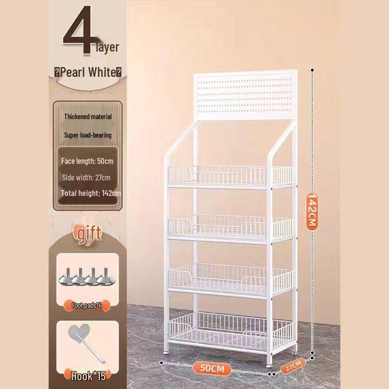Convenience Store Display Rack for Snacks, Medicine, Beverages, Toys, and Checkout Counter