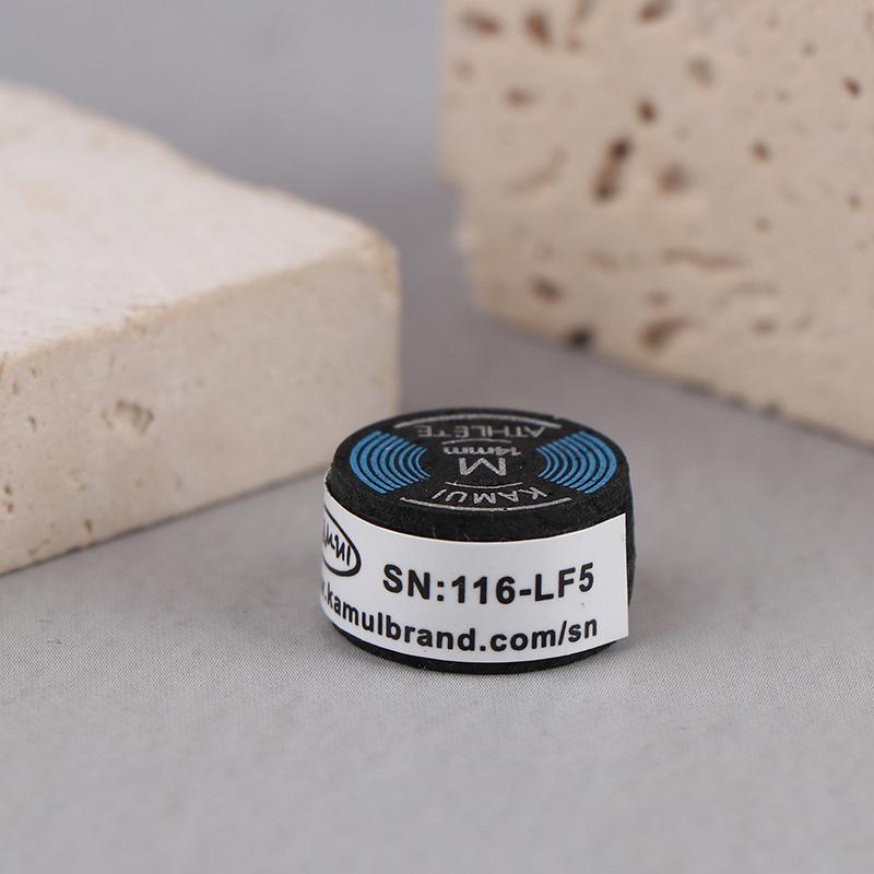 1Pc 14Mm S/M/H Cue Tip Quality Pool Billiard Leather Cue Tip Nine-Ball Cue Head Snooker Cue Tip Hard Soft Head