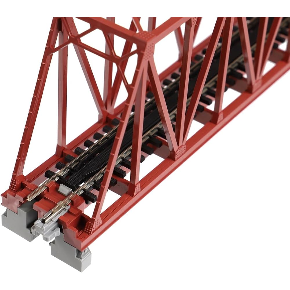 KATO (KATO) N gauge single track truss iron bridge red brown 20-429 model train supplies