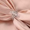 Stainless Steel Women'S Retro Witch Knot Ring Hollowed Out Celtic Knot Amulet Good Luck Symbol Couple Jewelry Holiday Gift