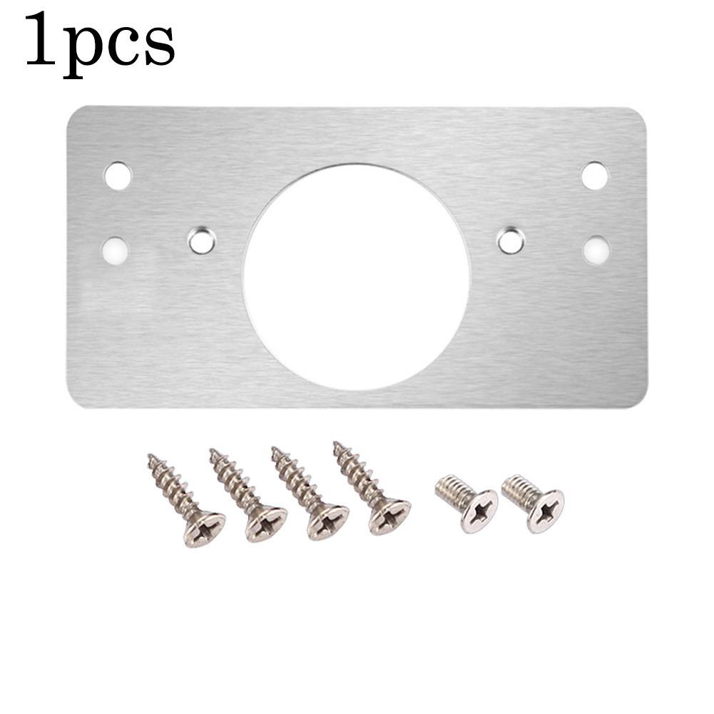 With Mounting Screws Hinge Repair Plate Cabinet Hinge Part 1# (hinge cup repair board)1pc