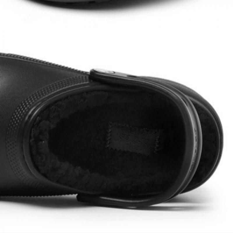 Crocs Sabots classiques à plateforme doublés pour femmes 207938 001