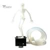 Atmospheric Underwater Props Halloween Aquarium Dancing Skeleton, Bubble Driven Moving Joints Skeleton Freshwater Landscaping Ornament, Realistic