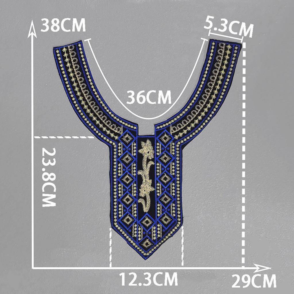 Sewing Diy Lace Ethnic Style Miao Embroidery Clothing Apparel Accessories Performance Costume Accessories Lace Embroidery Embroidery