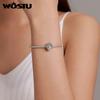 WOSTU Panier de fleurs en argent Sterling 925 pour bébé, hérisson exquis, perles breloque adaptées au Bracelet Original, pendentif, bijoux fins