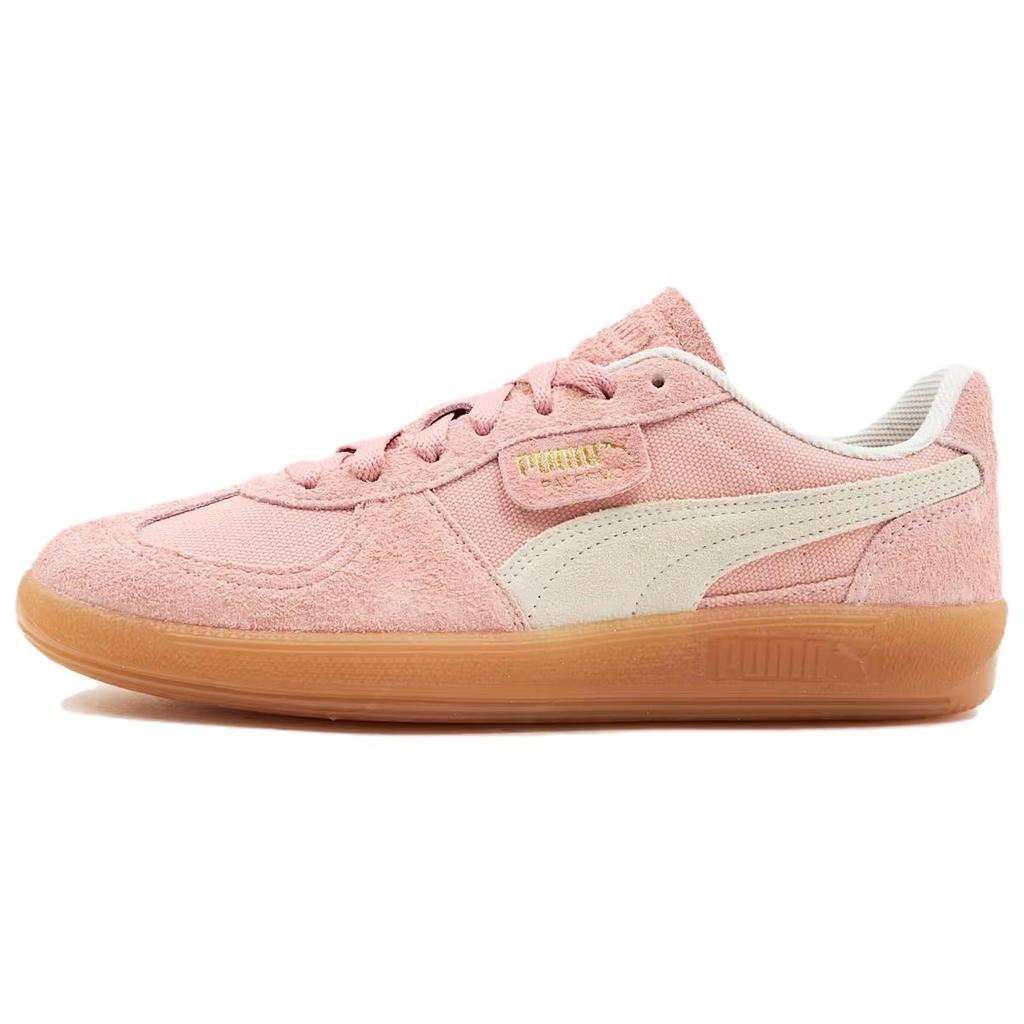 Puma Palermo Comfortable Fashion Low-Top Sneakers Unisex sneakers Pink White 396841-10