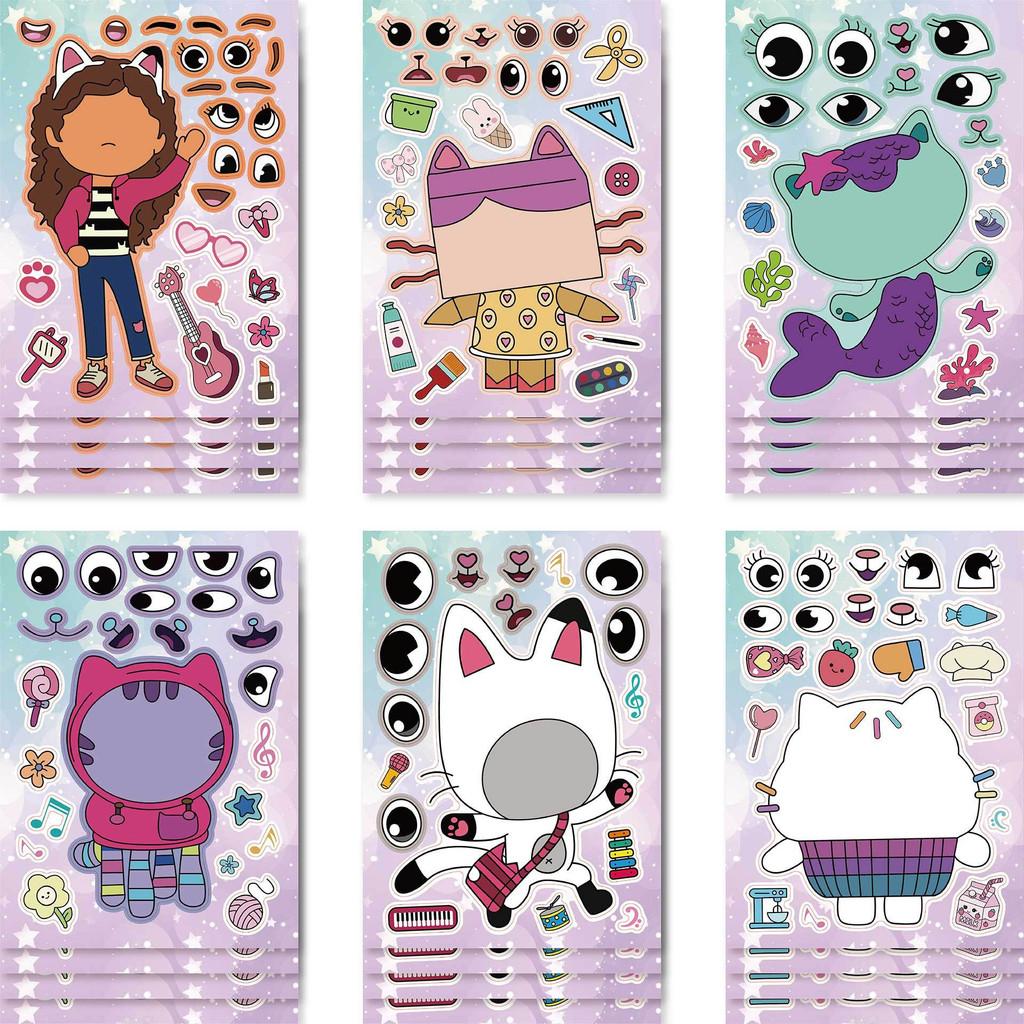 Cm2303006 Interactive Delightful Cartoon Puzzle Stickers For Joyful Parentchild Moments