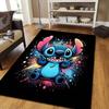 1pc Stitch Pattern Area Rug Soft Flannel Floor Mat for Living Room,Office,Bedroom and Carpet,Sofa Coffee Table Floor Mat