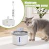 Cat Fountain Pump Submersible Pump Circulation System Silent For Fish Tank Hydroponics Pet Drinking Fountain