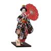 Ethnic Japanese Geisha Dolls Oriental Ancient Kabuki 12" Vintage Style Collectible Figurine Asian Geisha Doll for Shelf Decor
