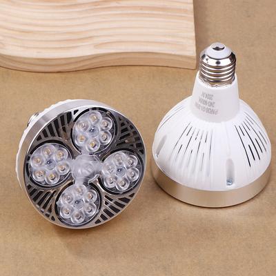 Par30 Led E27 Lampe 220V Led Birne Par Schienenleuchte 35W 3000K 6000K Showroom Flut Warmgelbes Licht Reinweißes Licht