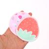 10 Pcs Makeup Remover Pads Washable Double-Layer Strawberry Print Cleaning Cotton Reusable Facial Make Up Removal Pads Tool