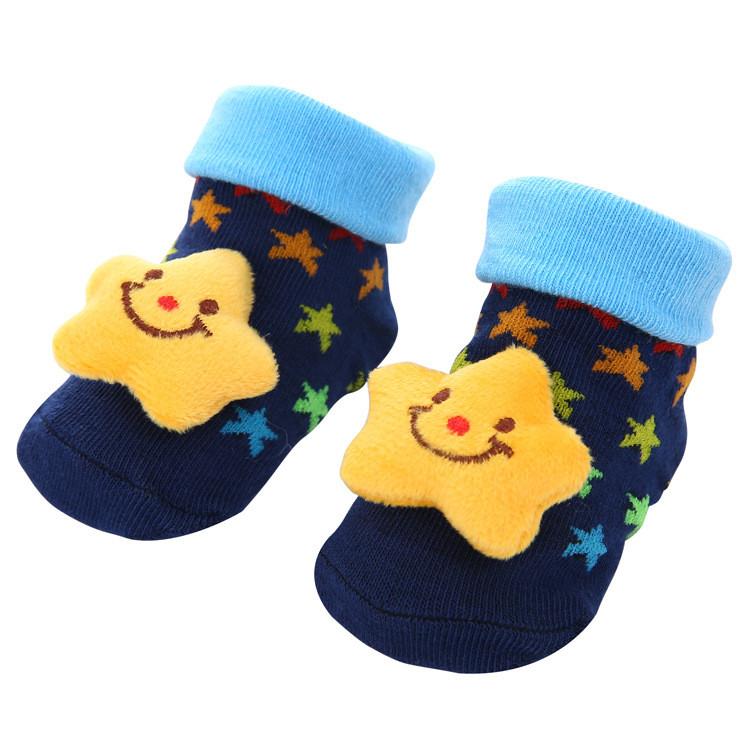 3D Baby Soccer Socks Anti-Slip Cotton Infant Socks Cute Football Pattern Soft Newborn Toddler Socks for Baby