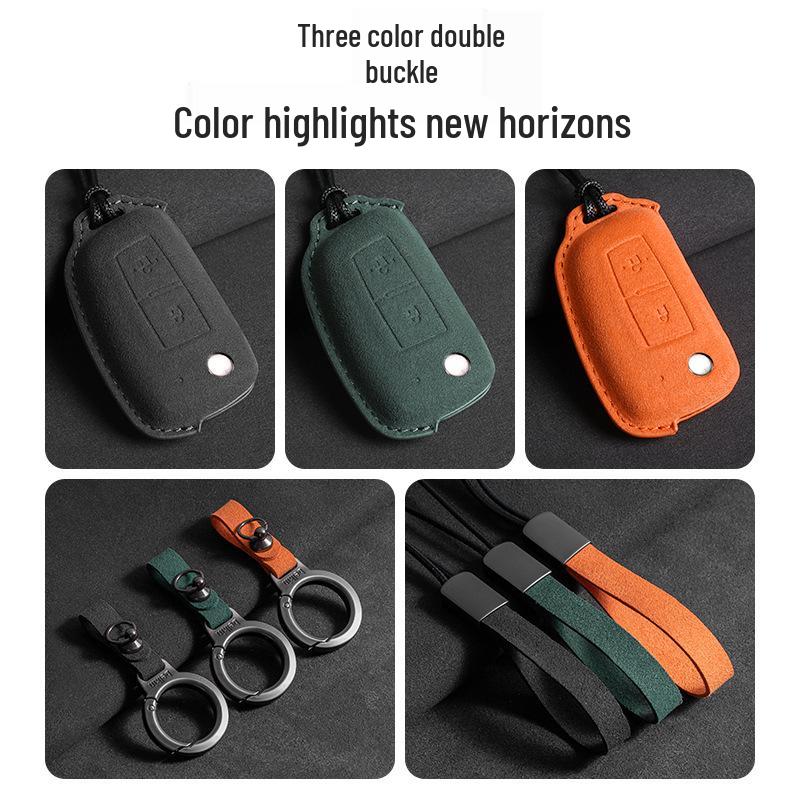 Compatible with Nissan Qashqai '19, Classic Sylphy, Bluebird, Kicks, X-Trail, Tiida Folding Car Key Case.