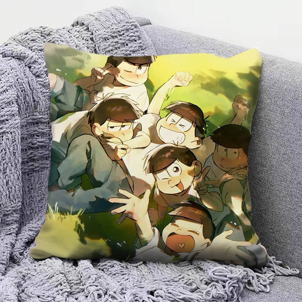 Osomatsu Matsuno Anime Home Sofa Cushion Covers and Aecorative Custom Pillow Covers