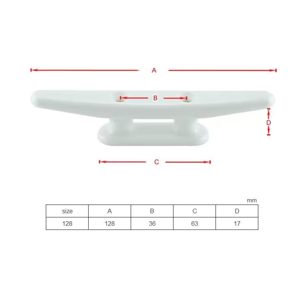 Boulon d'ancre de bateau en nylon – Boulon d'ancre de quai avec vis en acier inoxydable, Pour kayak, canoë, petit bateau, Décoration d'intérieur DIY (Plusieurs tailles, Noir)