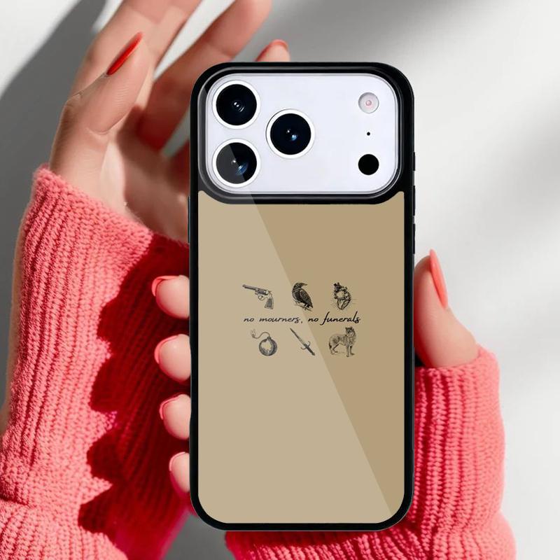 Six Of Crows Quotes soft Phone Case for iPhone 17 Air 16e 15 14 13 Pro Max Back Cover for 12 11 Pro Coque