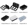 Accessories Silicone Round Square Food Grade Square Mold Ice Maker Ice Cube Tray Ice Ball Mold