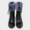 40 Size New Winter Mid-heel British Style Boots, Winter Warm and Piled Snow Cotton Boots