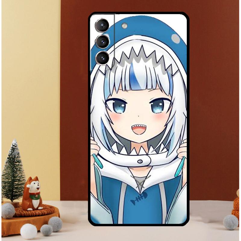 Gawr Gura Hololive Anime Case For Samsung Galaxy S26 S25 Ultra S23 S20 FE S21 S22 S24 Plus S10 S25 FE Cover Funda