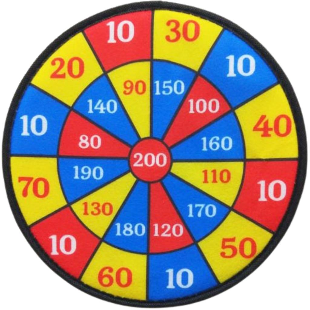 Klettverschluss Dartscheibe Sichere Pfeile Darts Geschicklichkeitsspiel für Kinder