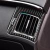 For Cadillac CTS 2008-2010 Real Carbon Fiber Sticker truments Air conditioning vents panel Car ide decorative Accessories
