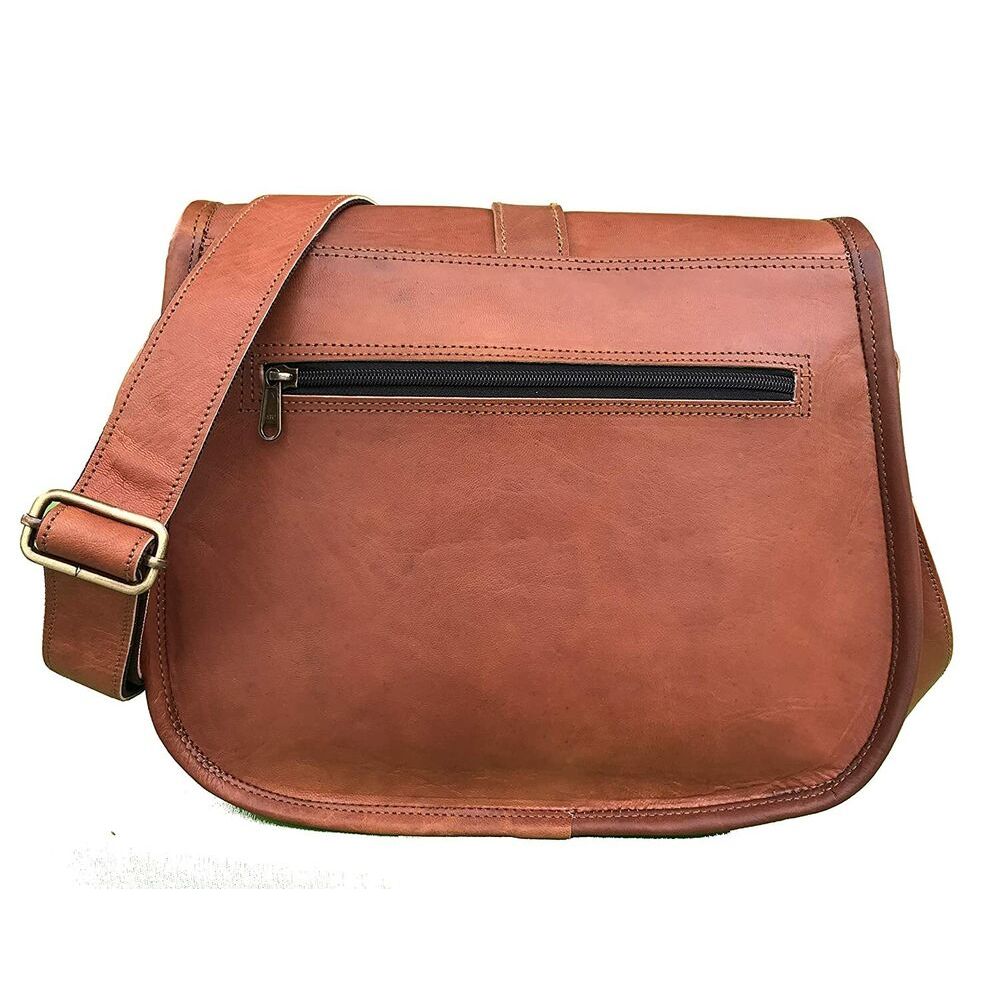 Women's Handmade Leather Travel Purse Crossbody Shoulder Sling Bag