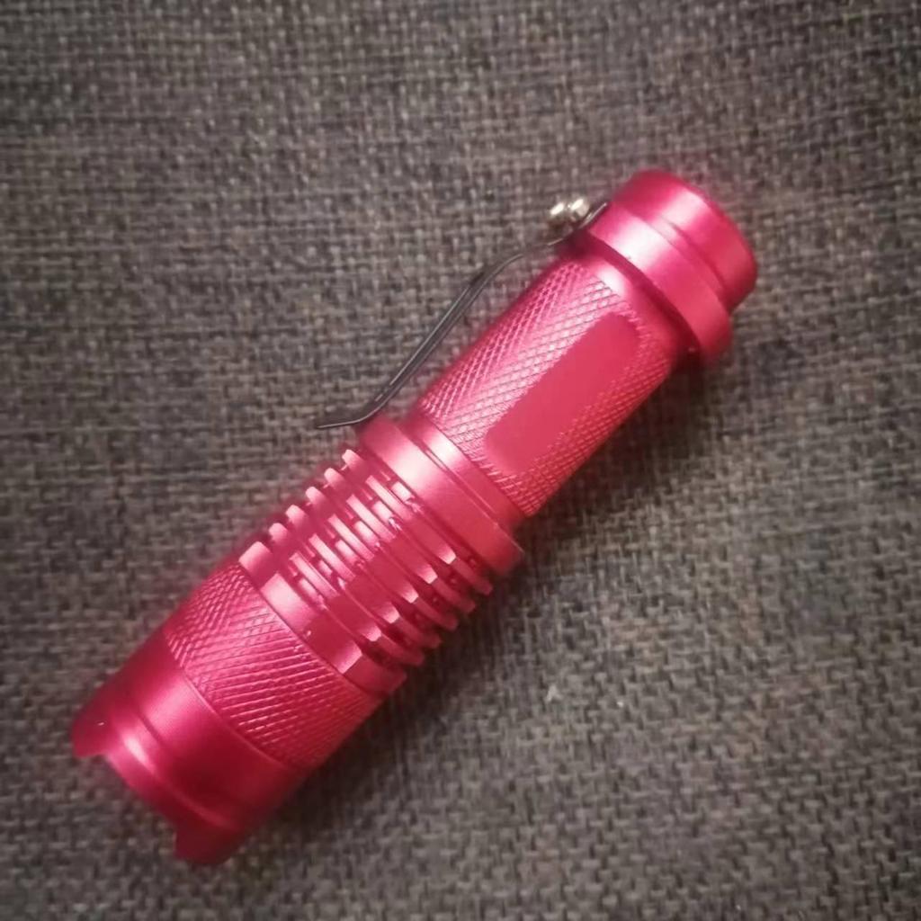 Bright Aluminum Alloy LED Zoom Mini Flashlight - Outdoor Strong Light SK68
