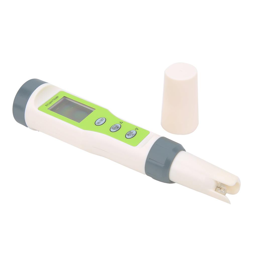 OW9902 PH Test Pen MultiFunction Acidity Tester with Temperature Backlight EC Meter for Industry