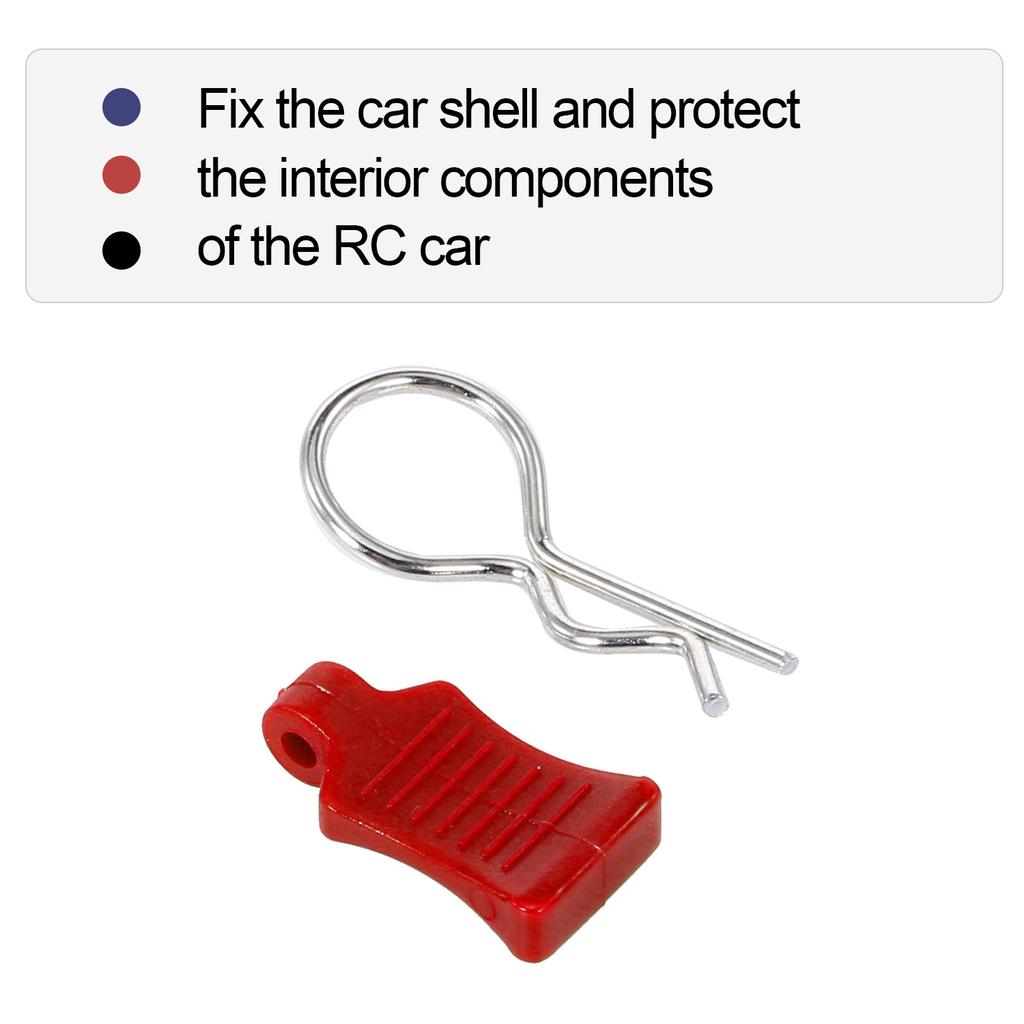 Remote Control Car Clips Pin, Fixing Pins with Tripod Handle for D90 1Celsius10 RC Cars