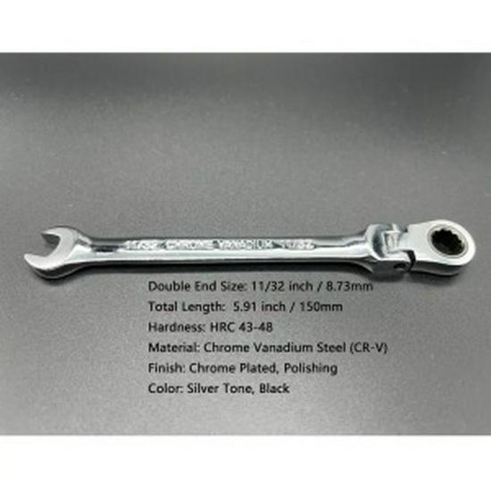 Имперский набор регулируемых трещоточных ключей на 72 зуба двойного назначения для авторемонта